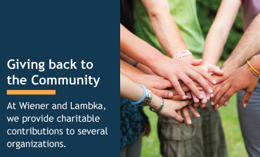 Wiener & Lambka, P.S. Gives Back to the Community