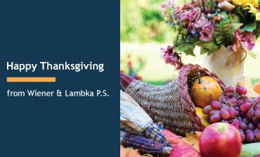 Wishing you a Happy Thanksgiving!