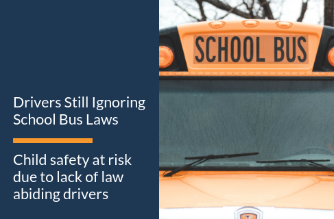 Drivers Still Ignoring School Bus Laws