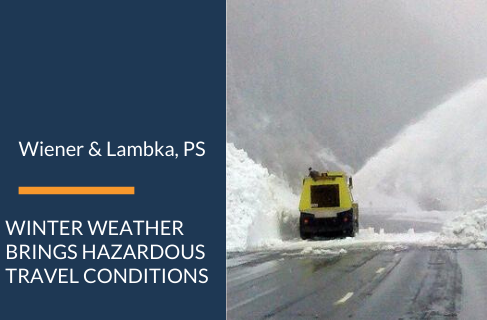 Snowy Weather Brings Hazardous Travel Conditions