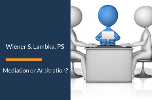 MEDIATION OR ARBITRATION; THEY’RE PRETTY MUCH THE SAME THING, RIGHT?