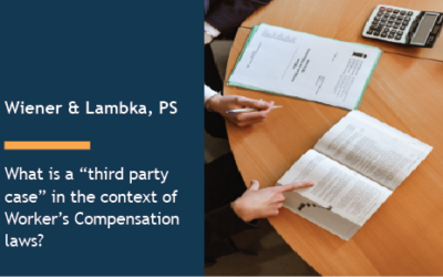 What is a “third party case” in the context of Worker’s Compensation laws?