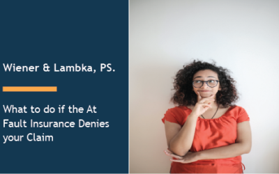 What to do if the At Fault Insurance Denies your Claim
