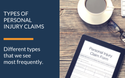 TYPES OF PERSONAL INJURY CLAIMS