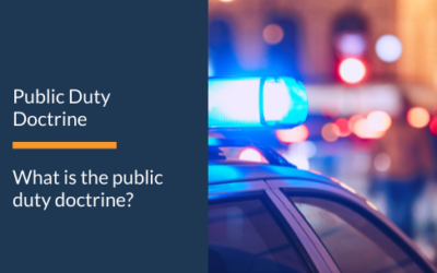 PUBLIC DUTY DOCTRINE